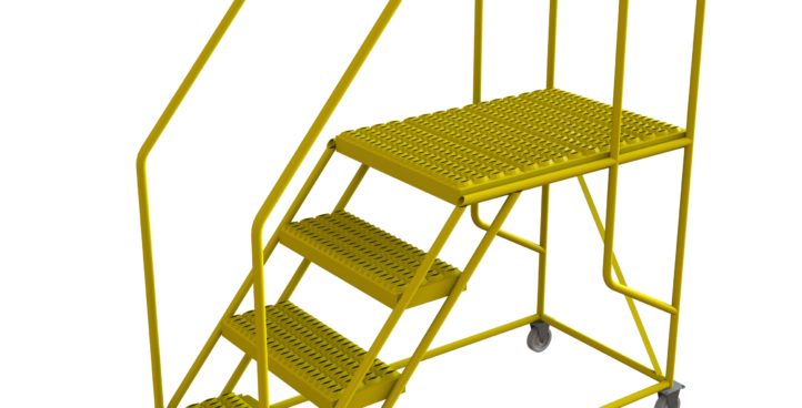 Safety Yellow Ladders